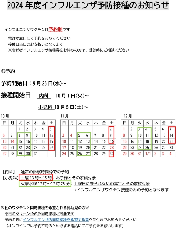 インフルエンザ配布資料2024-1